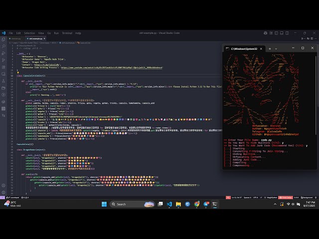 Học Encode Obfuscate Code Python Tập Cuối | Share full source obf Shenron | Nguyễn Xuân Trịnh