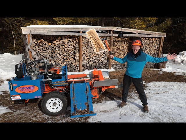 How to Quickly Cut 1 Years Worth of Firewood (for the Homestead!)
