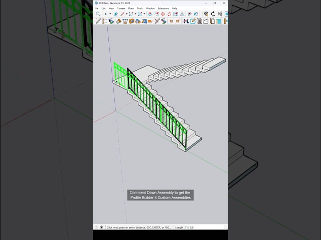 Free download Profile Builder 4 Assembly! 👇 Comment your email for the link. @SketchUp