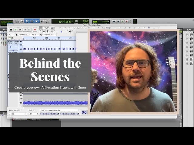 Behind the Scenes & Tips on How You Can Create Your Own Affirmations Tracks with Your Own Voice