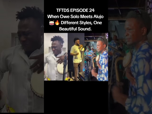 TFTDS EPISODE 24:When Owe Solo Meets Alujo 🥁🔥 Different Styles, One Beautiful Sound.#TFTDS #Talking