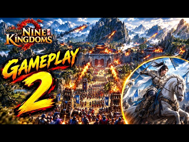 conquest of nine kingdoms - tutorial upgrades & missions gameplay walkthrough part 2 android Ios 