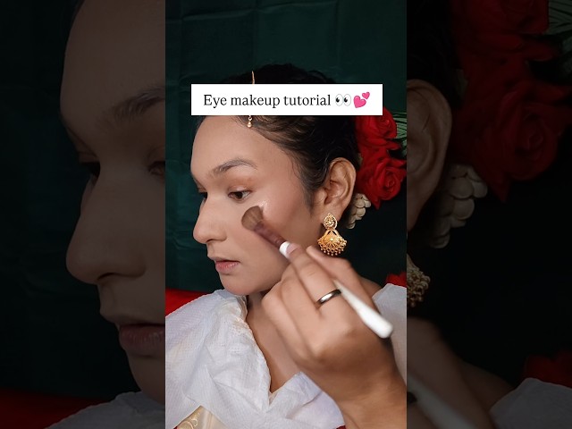 Beginner friendly bengali bridal eye makeup tutorial 👀💕