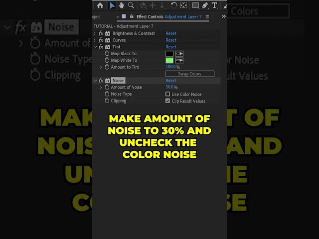 Night Vision Effect #shorts #aftereffects #editingtutorial