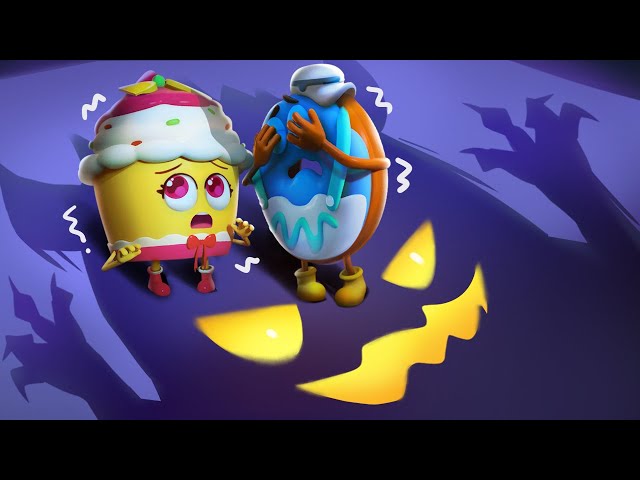 Yummy Foods Family Ep 8 - Crunch Monster in the Dark | BabyBus TV - Kids Cartoon