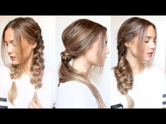 3 Heatless Hairstyles