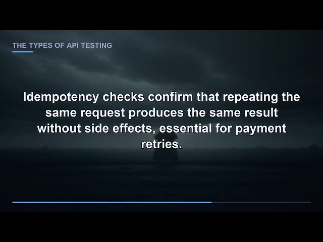 The Types Of API Testing