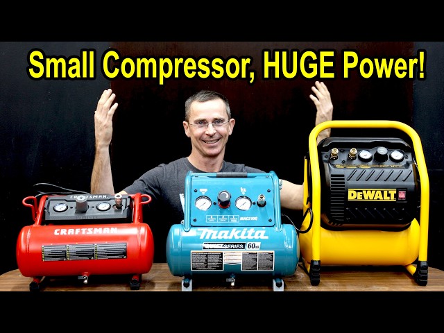 The Only Air Compressor I’d Use in a Small Garage! One Clear Winner!
