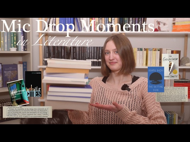 Mic Drop Moments in Literature