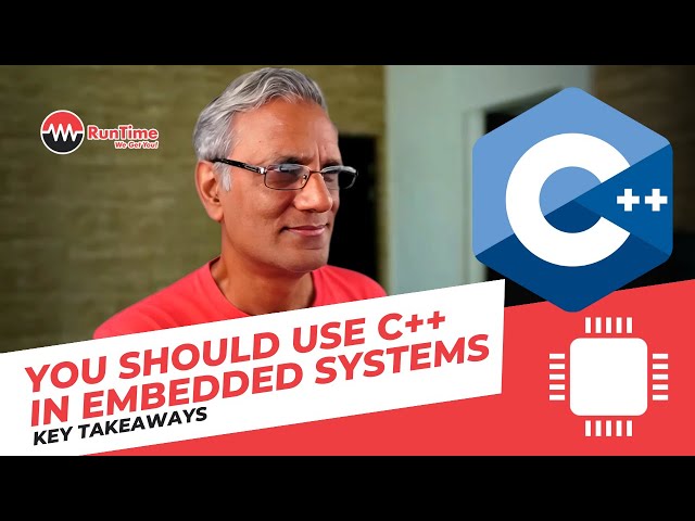 You should use C++ in Embedded Systems