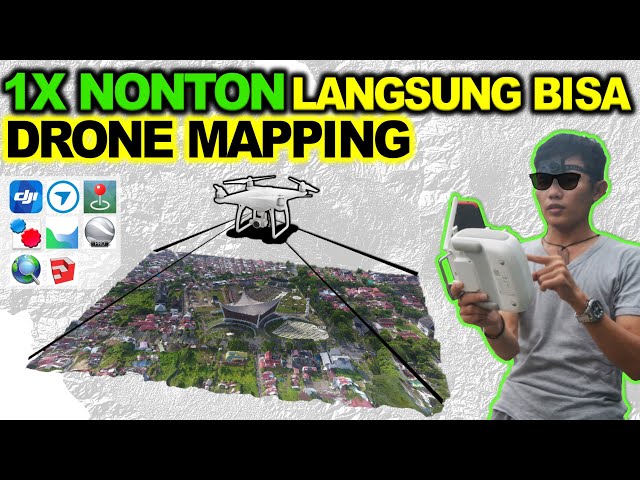 Tutorial Lengkap Foto Udara/ Drone Mapping serta Olah Data ke Agisoft, ArcGIS, dan Sketchup/Lumion