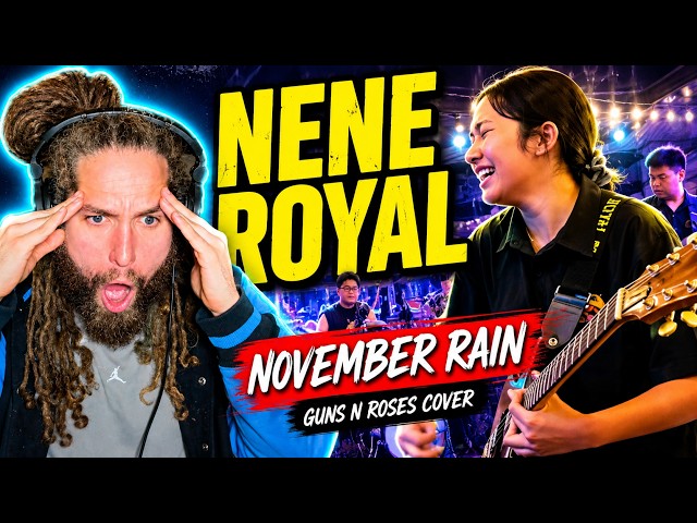 Rapper Reacts to Nene Royal’s “November Rain” Cover 🤯🎸 | Guns N’ Roses