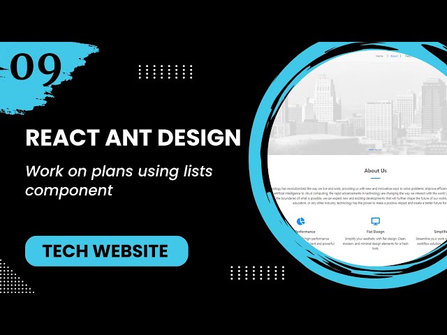 React JS #9 - Work on plans using lists component