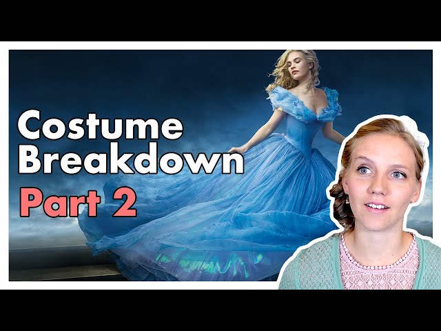 Watercolor Skirt & Puffy Bertha - Cinderella Dress Breakdown - Part 2