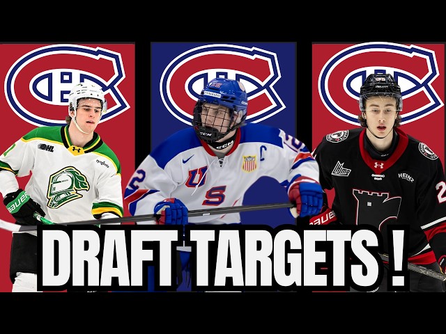 Skill OR Size? The Montreal Canadiens Draft Targets