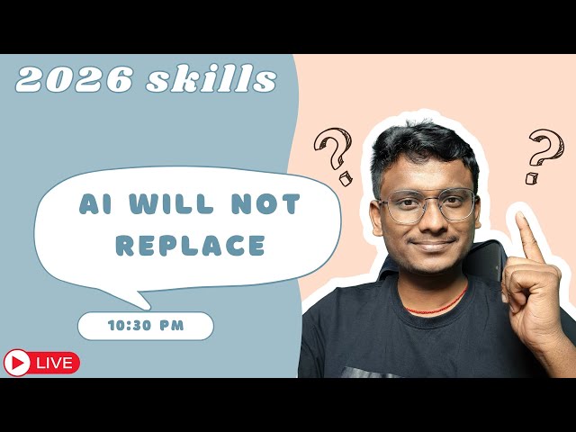 Skills AI Will NEVER Replace  | Engineering Career Reality Check (Live)