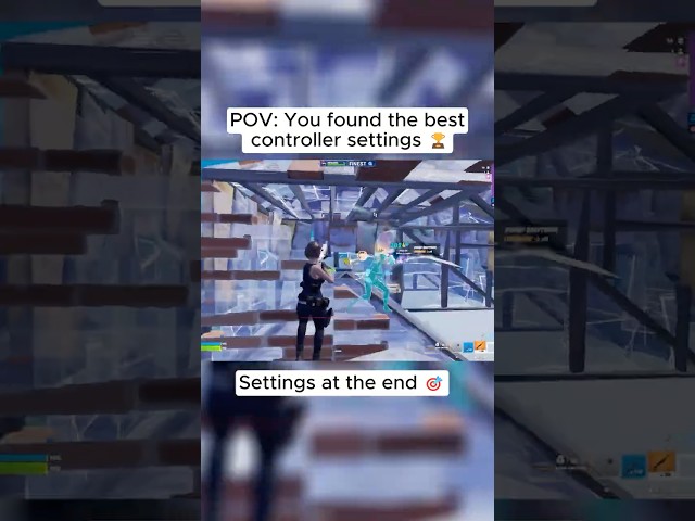BEST Settings To EDIT Fast on Controller! 🎮 Sensitivity Guide for PC & Console (Fortnite PS5)