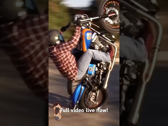 Wanna wheelie that #Harley ? Here are some tips if you’re just getting started! Full video is live!