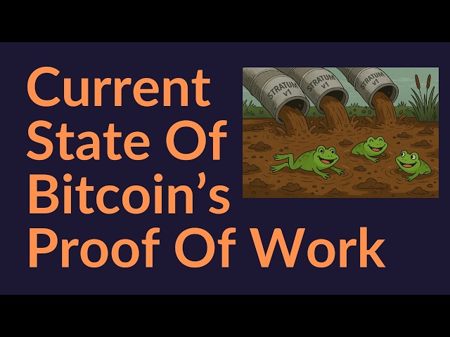 The Current State of Bitcoin's Proof of Work