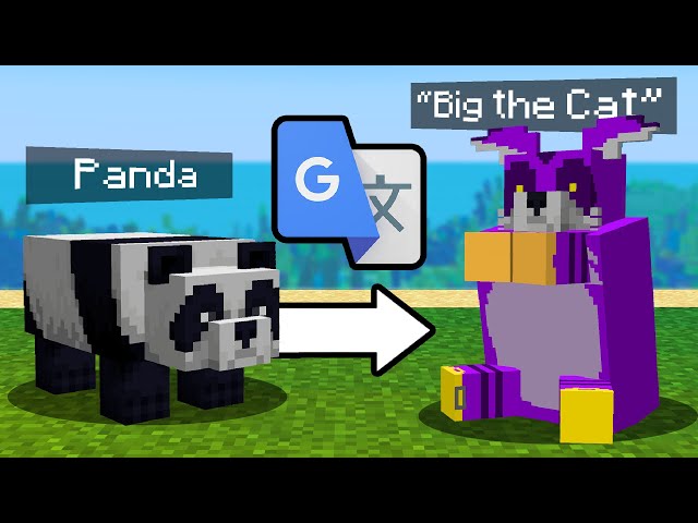 I google translated minecraft mobs 1,000 times