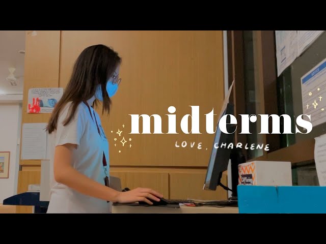 🌿 MIDTERMS ☄️📼 (uni diaries) | Love, Charlene