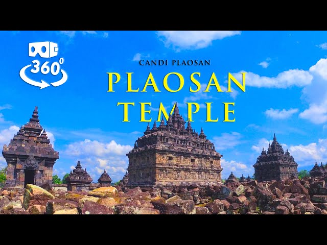 Virtual Tour 360° Plaosan Temple in Central Java | Amazing Twin Temples | Candi Plaosan