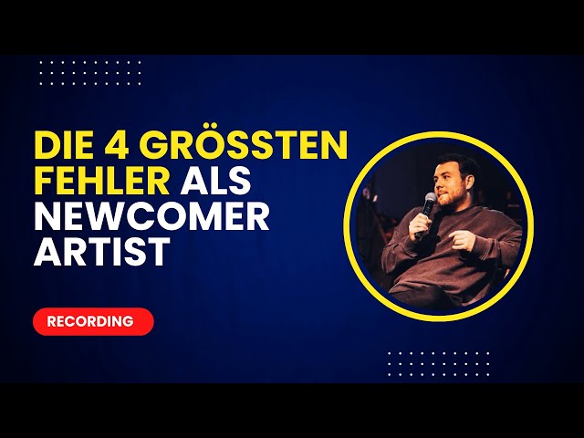 The 4 biggest mistakes in music marketing (newcomer artists) | Presentation by Philipp Lützenburger