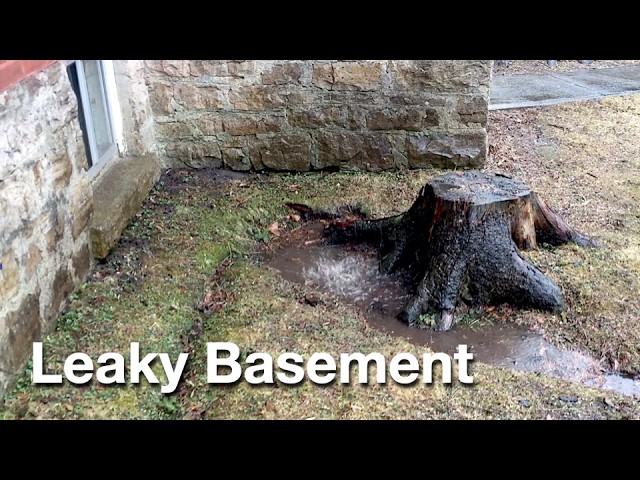 Fixing Our Leaky Basement on a 100 Year Old Home - Home Improvement Woodworking