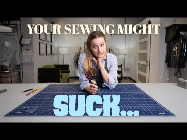 Your sewing is giving homemade (in a bad way) Here's how to fix it. (Ep. 84)