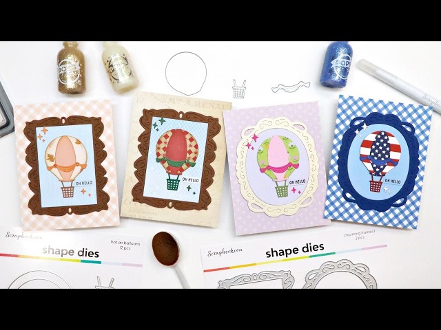 4 Ways to Use 2 Die Sets for Seasonal Cardmaking!