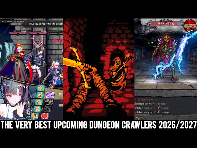 Top 15 Upcoming Retro-Inspired Dungeon Crawlers 2026/2027 #dungeoncrawlers #indiegaming