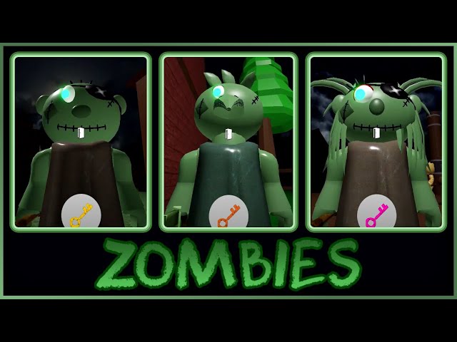 Roblox Puppet - ALL ZOMBIE JUMPSCARES!