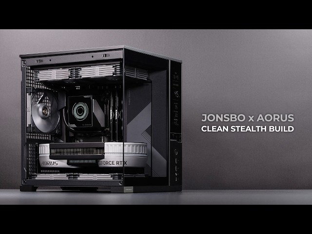Super Clean Micro ATX Build with Zero Visible Cables | Jonsbo D34 | B850M Aorus Stealth