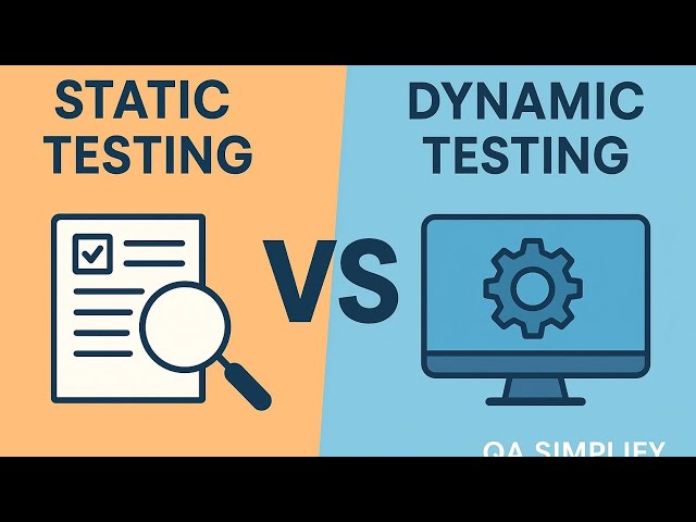 Difference Between Static and Dynamic Testing | Manual testing Beginners 