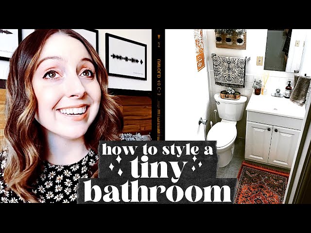 Small Apartment Bathroom Ideas: Tiny Bathroom Decor Made Easy