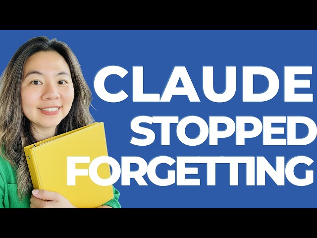 Claude Keeps Forgetting Everything — Here's the Fix