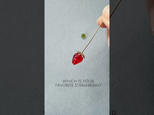 DIY Strawberry Charms