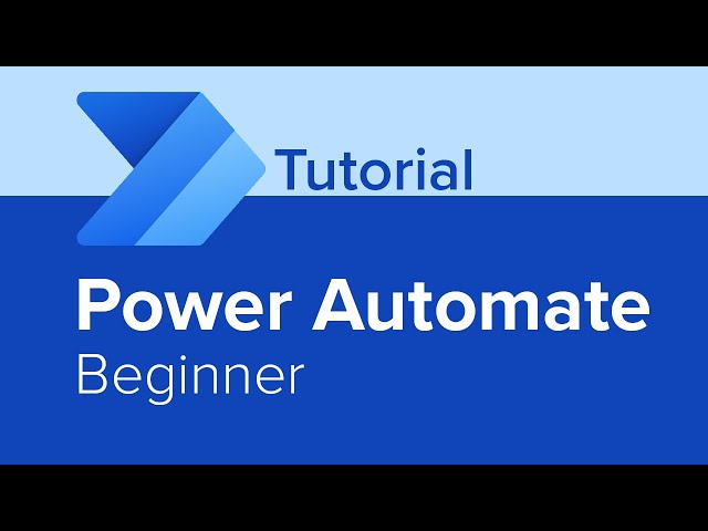 Power Automate Beginner Tutorial