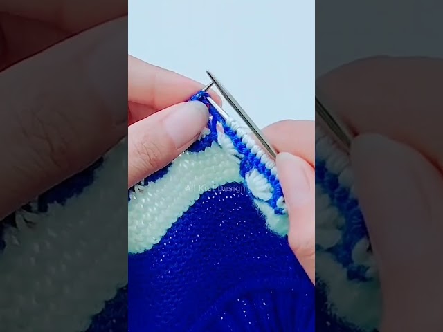 Sweater Design Knitting Stitches ♥️#knitting