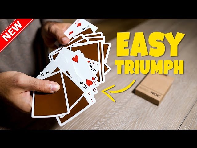 Magic Tutorial - How To Do An EASY Triumph Trick