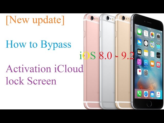 [New update] How to Bypass Activation iCloud lock Screen IOS 8.0 - 9.2