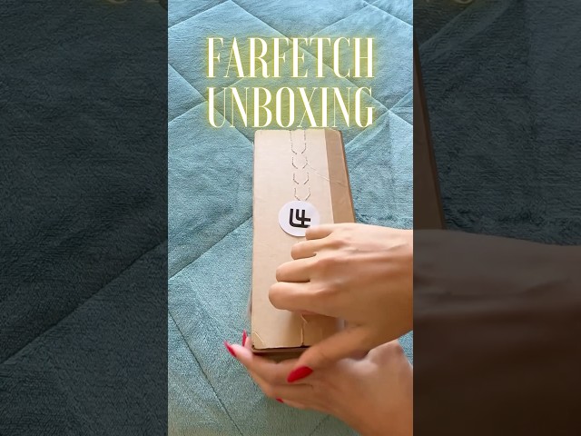 FARFETCH - UNBOXING #asmr #unboxingshorts