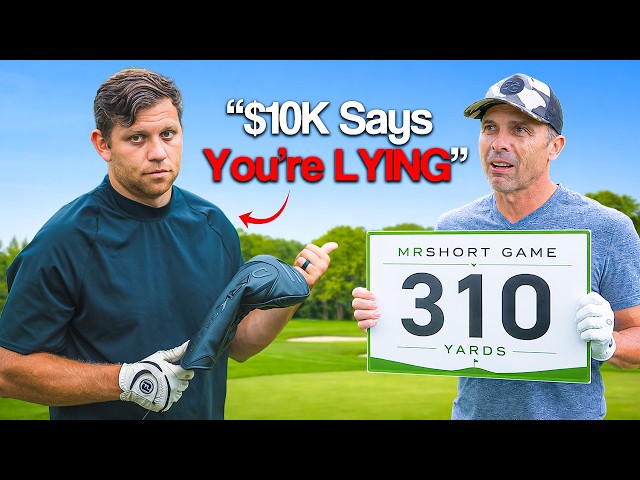 Mr. ShortGame Claims to Hit 310 YARD DRIVES | So We Made Him PROVE IT