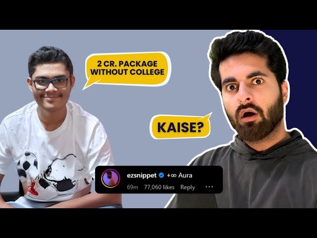 2 Cr Package Without College 😯