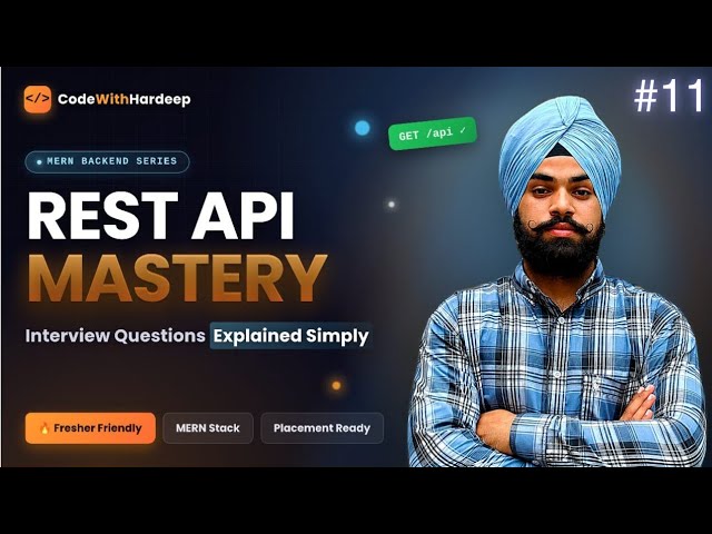 REST API Best Practices Explained | MERN Stack Series #10