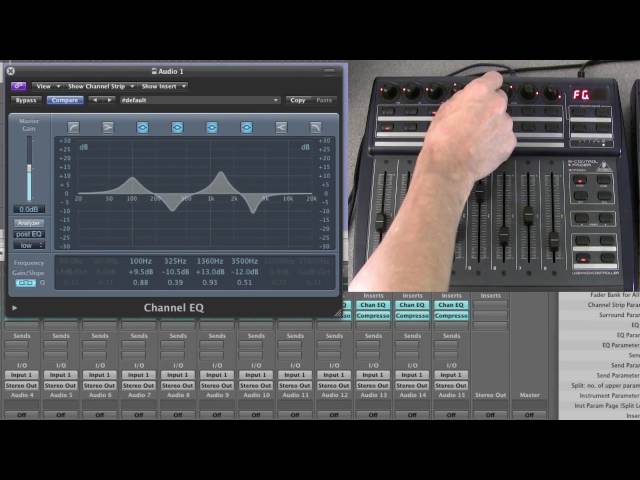 Behringer BCF2000 & Logic Pro user guide - 5/16