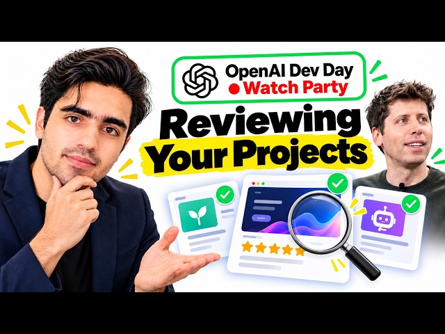 OpenAI Dev Day & Reviewing Your Vibe Coded Projects - 003