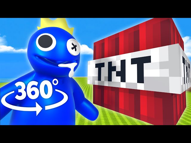 360° Rainbow Friends VS Minecraft TNT