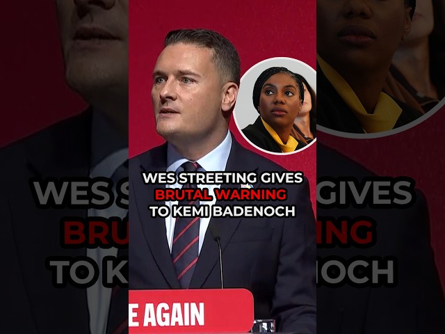 Wes Streeting TAKES AIM at Kemi Badenoch: "We will WIPE THE FLOOR with the Tories"