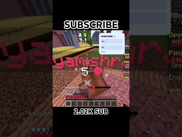 best minecraft java pvp shorts #minecraft @Warrior_Adityaplayz